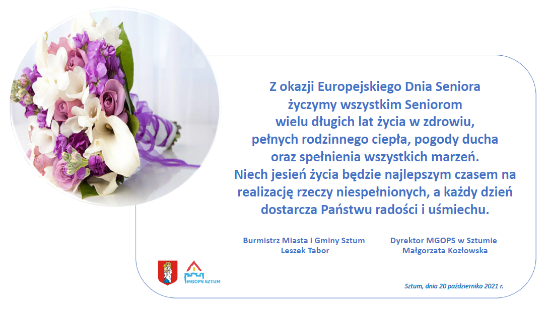 Obrazek przedstawiający życzenia dla seniorów