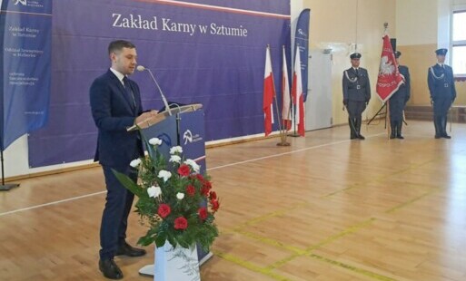 Zdjęcie do Uroczysta akademia w Zakładzie Karnym