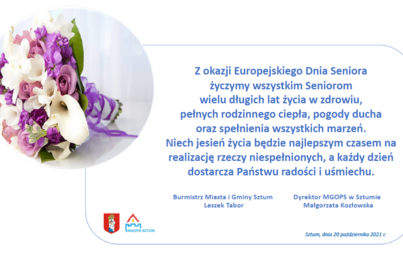 Zdjęcie do Najlepsze życzenia dla senior&oacute;w!