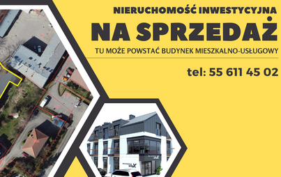 Zdjęcie do Nieruchomość inwestycyjna na sprzedaż